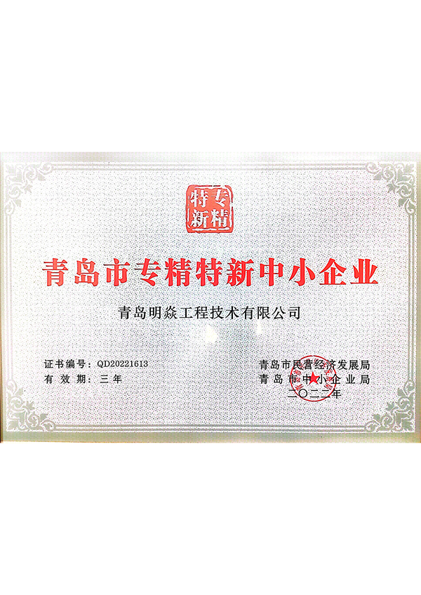 專精特新中小企業(yè)